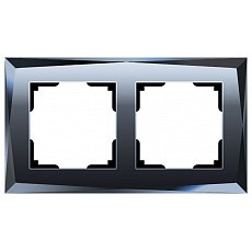 Рамка на 2 поста werkel diamant (че...