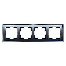 Рамка на 4 поста werkel diamant (че...