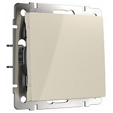 Кнопка звонка без рамки werkel слоновая кость w1114503