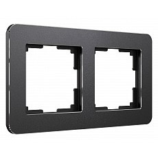 Рамка на 2 поста werkel platinum (ч...