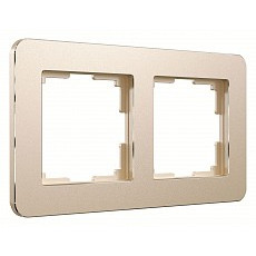 Рамка на 2 поста werkel platinum (ш...