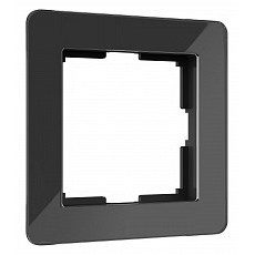 Рамка на 1 пост werkel acrylic (черный) w0012708