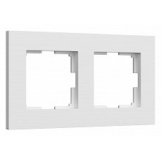 Рамка на 2 поста werkel slab (белый...