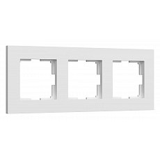 Рамка на 3 поста werkel slab (белый софт) w0032961