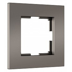 Рамка на 1 пост werkel slab (бронза...