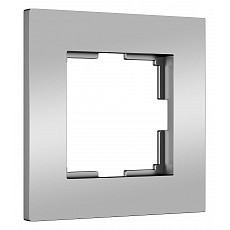 Рамка на 1 пост werkel slab (серебр...