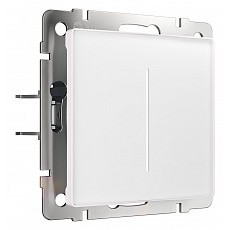 Диммер сенсорный с подсветкой и функцией wi-fi, без рамки werkel белый w3443101