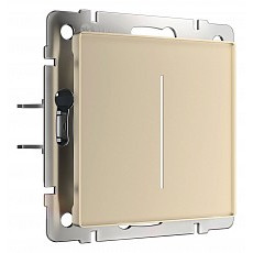 Диммер сенсорный с подсветкой и функцией wi-fi, без рамки werkel шампань w3443111