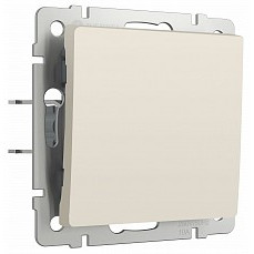 Кнопка звонка без рамки werkel айвори матовый w1114562