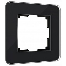Рамка на 1 пост werkel elite (черны...