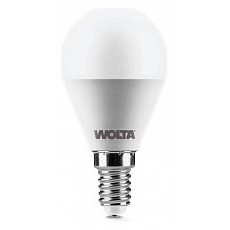 Лампа светодиодная wolta  e14 10Вт 3000k 25y45gl10e14