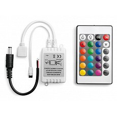 Контроллер-регулятор цвета rgb с пультом ДУ wolta  wlc-cp-03