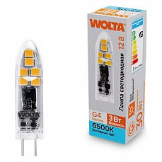 Лампа светодиодная wolta  g4 3Вт 65...
