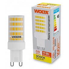Лампа светодиодная wolta  g9 11Вт 3000k wstd-jcd-11w3kg9-c